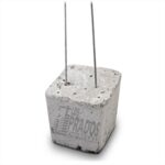 Separador Caluga Hormigón Cuadrada 50mm | Bolsa 100 Und.