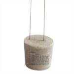 Separador Caluga Hormigón Cilíndrica 50mm | Bolsa 100 Und.