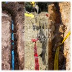 Cinta Demarcación Roja - Electricidad | Rollo 500Mts lineal - Imagen 2