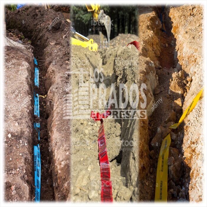 Cinta Demarcación Roja - Electricidad | Rollo 500Mts lineal - Imagen 2