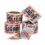 Pack 4 Rollos | Cinta de Peligro 14 cm. * 400 mt.