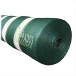 Malla Raschel 2,10 x 100mtrs 85% sombra VERDE FORESTA - BLANCO