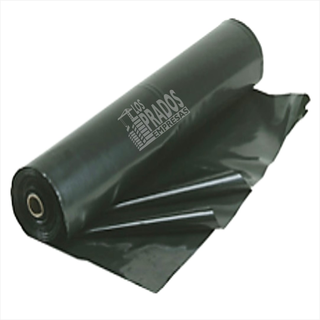 poli negro Manga Polietileno Negro Rec. 150 Mic. | 1.50 * 100 mt. | 300m2 - Imagen 1